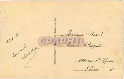 Saverne - Palácio de Cidade - Escritório de Polícia — Verso