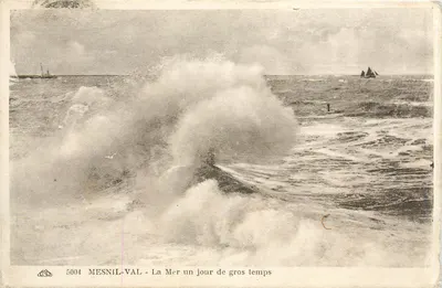 Mesnil-Val — O Mar em um dia de tempo ruim — edição da série 5004