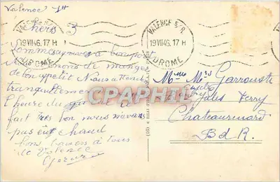 Valence — Widok z Granges — 51 — Rewers