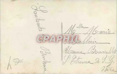 De zomer Marie — jonge man met bloemenvoorwerp — REX 486 — Achterkant