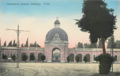 Cemitério General. Santiago. Chile. — Editor Juan M. Sepúlveda V. — N° 177