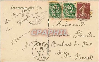 Grau-du-Roi — Velho Castelo, Sanatório Protestante — ND — Verso