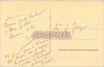 Cigony w Alzacji — 104 — wydawnictwo nieznane — Rewers