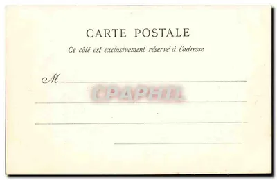 Deauville — A Praia — A Normandia — A C.P.A. Paris — Verso