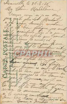 Deauville — Dzieci na plaży — Wydawca: Deauville, nr 1620 — Rewers