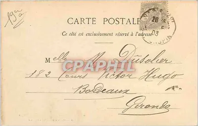 París - Buttes Chaumont - La Subida al Belvédère — R. Godfrain, n° 337 — Reverso