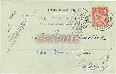 Paris — A Santa Capela e o Palácio da Justiça — LL. n° 106 — Verso