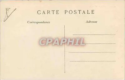 Paris (1º arrondissement) — O Bassin do Jardim das Tuileries e o Arco do Triunfo do Carrousel — C. M. n° 490 — Verso