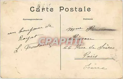 Clermont-Ferrand (Puy-de-Dôme) — Place de Jaude — Éditeur Huronbelle, Paris, n° 425 — Rewers