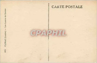 Os Curvas do Causse — Florac (Lozère) — Rogé — Verso