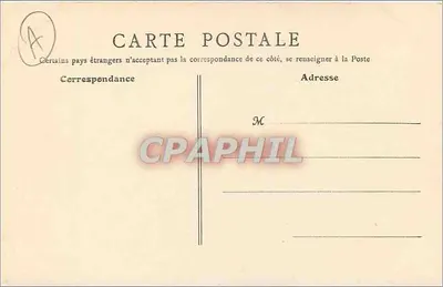 Paryż — Izba Deputowanych — widok fasady z kolumnadami i statuami — B.F. Paryż, nr 75 — Rewers