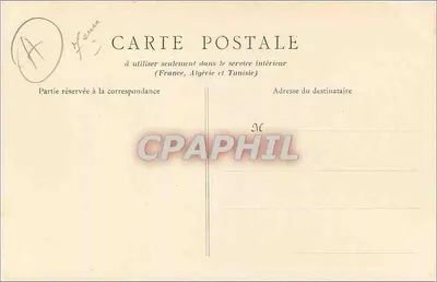 PARIS — Grande Chancelaria da Legião de Honra — B.F., PARIS n°261 — Verso