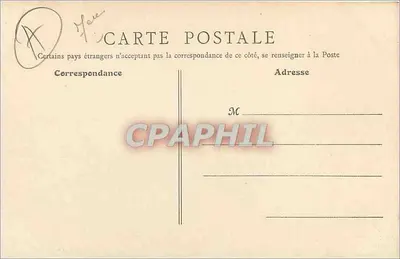 Hôtel des Invalides — Paryż — B. F., Paryż — Rewers