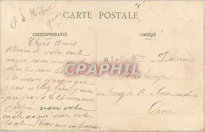 Paris - O Hotel Terminus e a Rue St-Lazare — editor não visível, número de série 274 — Verso
