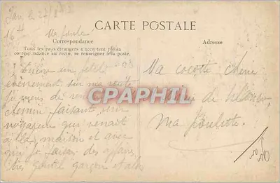 Paryż – Opéra – Duży Schodzie – Wydawca E.P.D. n° 4095 — Rewers