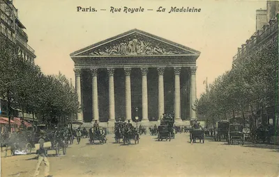 Paris — Rue Royale — A Madeleine