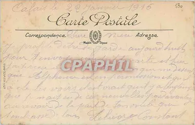 Calais — Port Kolejowy — LL — Rewers