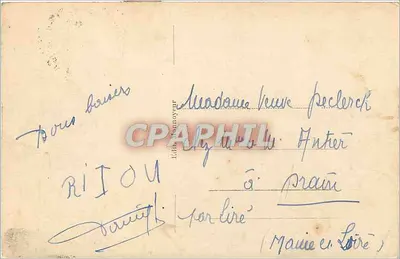 Boulogne-sur-Mer - A Digue Ste-Beuve — editor: Bilhete postal moderno n° 245 — Verso