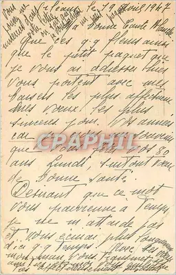 Arranjo de anêmonas — Aniversário — Carte postale ancienne — Verso