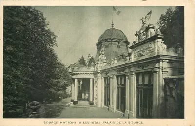 Fonte Mattoni (Giesshübl) — Palácio da Fonte — editor não identificado