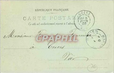 Rouen — Panorama taken from Bon Secours — LL. Already this good that postal artist. — Moëri Béguet — Verso