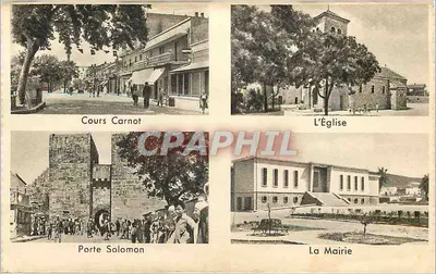 TÉBESSA — Porta Caracalla — wydawca CAP, 44, rue Letellier - Paryż — Rewers