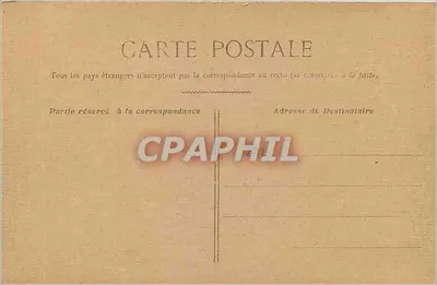 Paris - Igreja da Madeleine — vista da fachada clássica com colunatas — número de série não visível — Verso