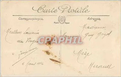 Remiremont — A Promenade do Calvaire — LL. — Verso