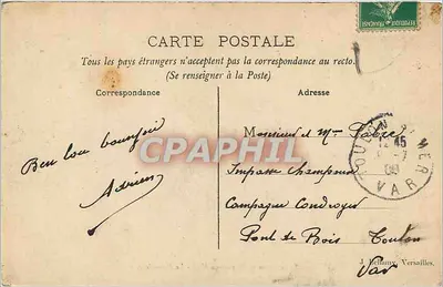 Versailles — Pátio do Norte — Le Rémoûleur — Verso