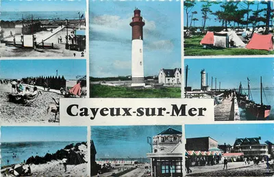 Cayeux-sur-Mer — vista panorâmica — editor não visível