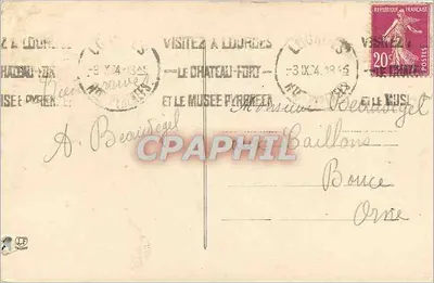 Lourdes - Krzyż Bretonów — n° 620 — Rewers