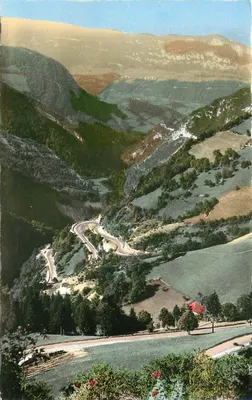 Os Lacets de Septmoncel — A Franche-Comté Pitoresca — Editor Les Éditeurs de l'Est, Dole