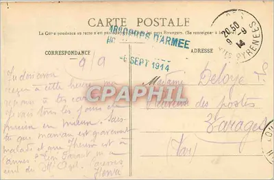 Cauterets - Kasyno i Esplanada Dzieci - BR - 906 — Rewers