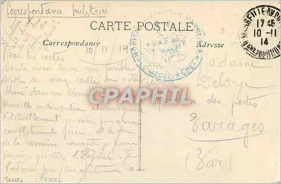 Marseille — Wyspa Château d'If, wieża — Rewers