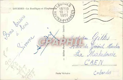 Lourdes - Bazylika i Esplanada — Wydawnictwo Fotograficzne Prawdziwe, nr 40 — Rewers