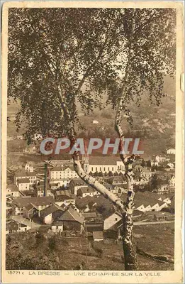 La Bresse — Uma vista da cidade — Braun & Cie, n° 15771