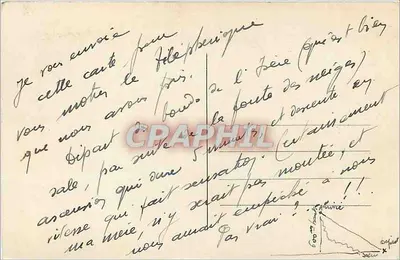 Grenoble — Ogólny widok i Alpy - Teleferyt Bastilli — CL.A.V. 017 — Rewers