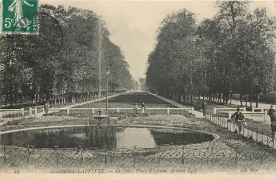 MAISONS-LAFFITTE — O Parque, Praça Wagram, Avenida Églé — ND Phot