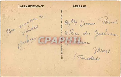 Lourdes - Bazylika widziana z Cytadeli - LL. - 361 — Rewers