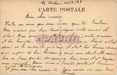 Pontes Pittorescas — 8045 — Editor não visível — Verso