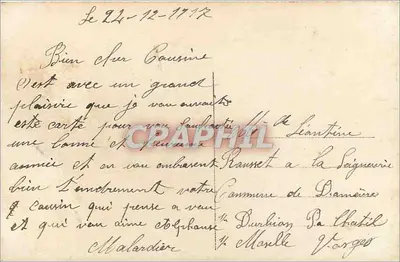 Bom e Feliz Ano — Mondial 211 — editor Mondial — Verso