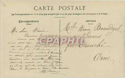 Toulouse — Wejście na bulwar Carnot — Staerck & Cie — Rewers