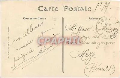 Troyes. Katedra Świętego Niziera — Wyd. Fot. Niéubouin & Cie, Paryż, n°27 — Rewers