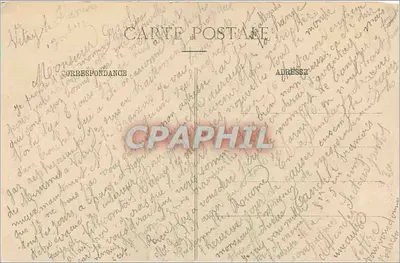 Vitry-le-François - A Igreja — Edição do Grand Bazar Vitry-le-François, n° 2487 — Verso