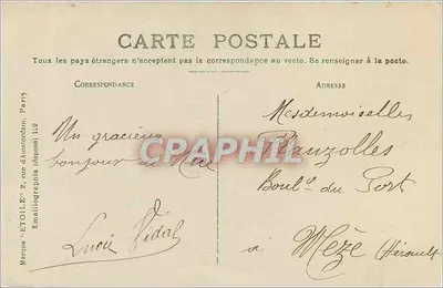 Nice - Zatoka Aniołów — Wydawca Etoile, nr 149 — Rewers