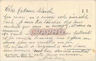 Chamonix — L'Aiguille du Dru — J. J. 7818 — Back