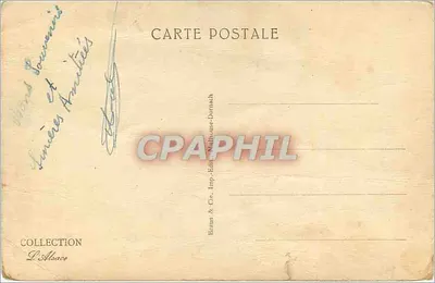 CPA MULHOUSE - La Porte Haute — Verso