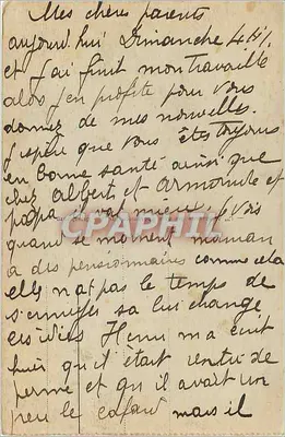 Le Touquet-Paris-Plage — Vista generale — Cartolina d'epoca n°126 — Verso