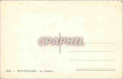 Montpellier — Teatr — Wydawnictwo CARTIGNY — Rewers
