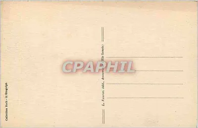 Zamek w CHILLON — widok zamku nad wodą — L. Fauras, wyd., Annemasse (Hte-Savoie) — Rewers